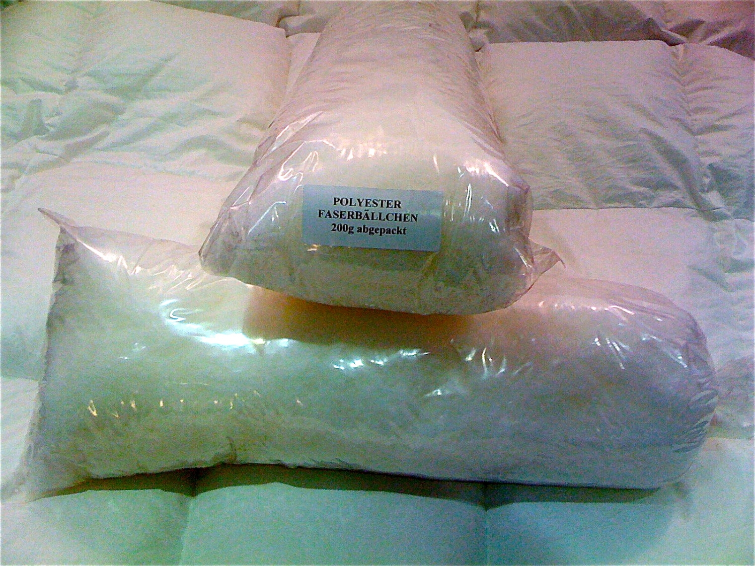 Home Pillow : Refill of flakes polyester