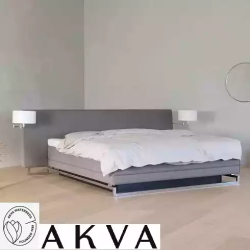 Les lits à eau d'Akva sont installés par La Maison du Dos en France