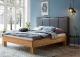 Wood Luxe bed with headbed